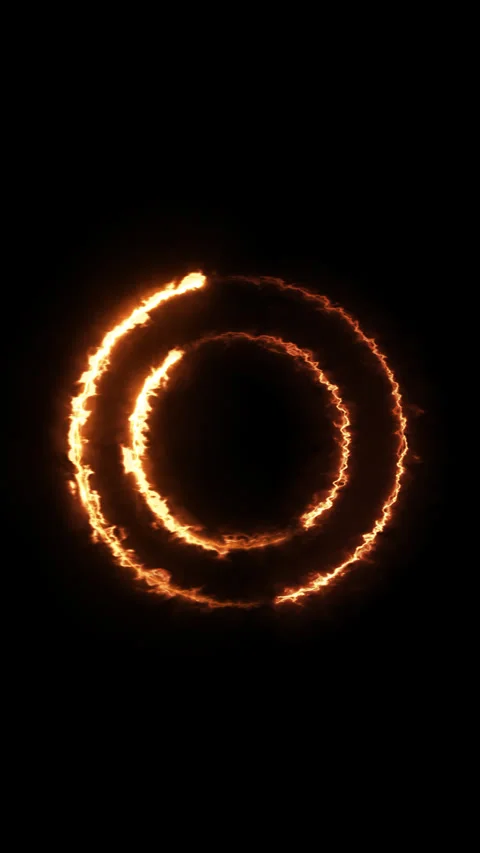 The Art of Creating Letters from Fire Video stock 303743479