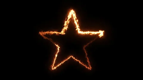 The Art of Creating Letters from Fire Stock Footage 303743493