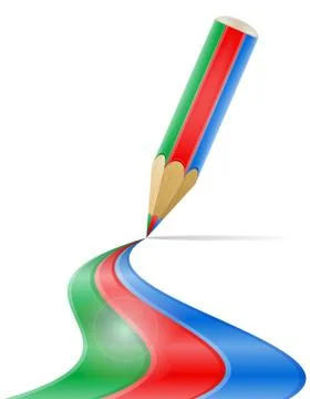 Art creative pencil concept vector illustration Stock Illustration