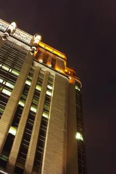 Art deco building Stock Photos