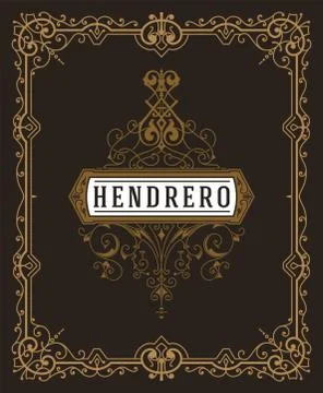 Art deco card Illustrazione stock