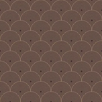 Art deco of circle pattern background. Stock Illustration