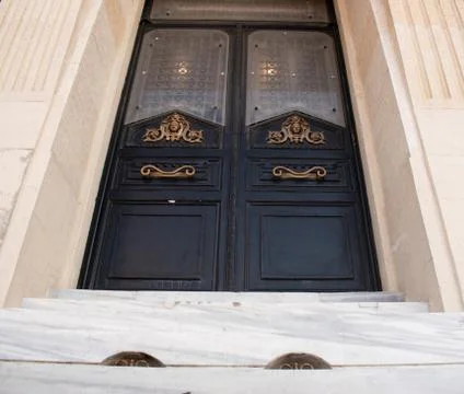 Art Deco Door Stock Photos