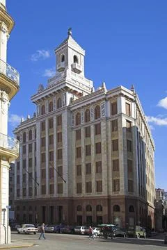  Art Deco Edificio Bacardi, Bacardi Building, Havana, La Habana Vieja, Cub... Fotos de archivo