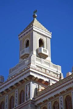  Art Deco Edificio Bacardi, Bacardi Building, Havana, La Habana Vieja, Cub... Fotos de archivo