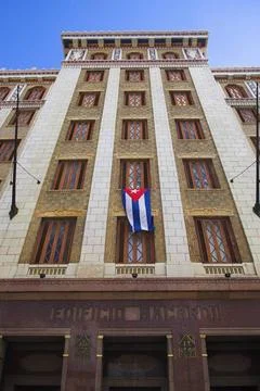  Art Deco Edificio Bacardi, Bacardi Building, Havana, La Habana Vieja, Cub... Stock Photos