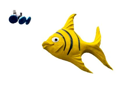 Art deco fish Stock Photos