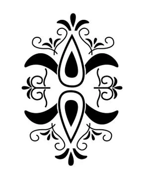 Art deco frames and borders Stock Illustration