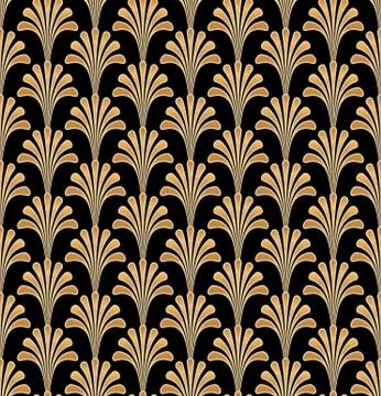 Art Deco Gatsby Pattern Background 스톡 일러스트
