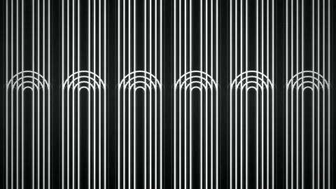 Art Deco geometric line pattern seamless loop motion background Stock Footage 347205135