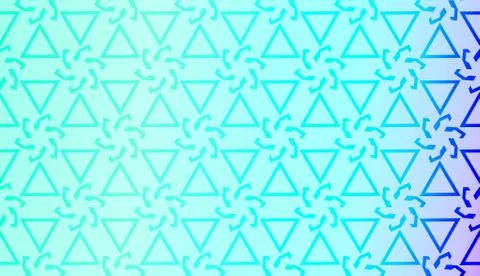 Art deco geometric pattern with Abstract Blurred Gradient Background. For Scr Illustrazione stock