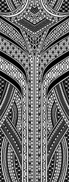 Art deco geometric pattern Stock Illustration