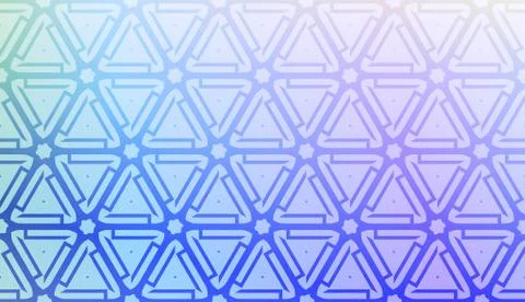 Art deco geometric pattern with Modern pastel color Gradient Design. For Gree Illustrazione stock
