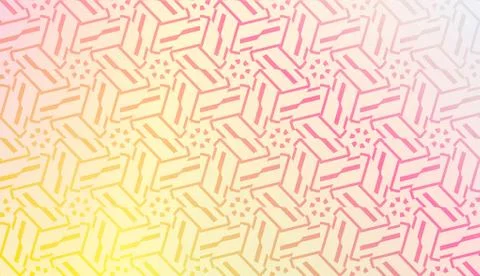 Art deco geometric pattern with Modern pastel color Gradient Design. For Gree 스톡 일러스트