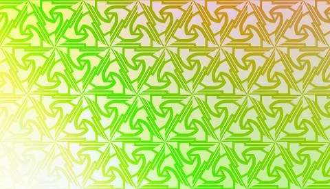 Art deco geometric pattern with Modern pastel color Gradient Design. For Gree Illustrazione stock