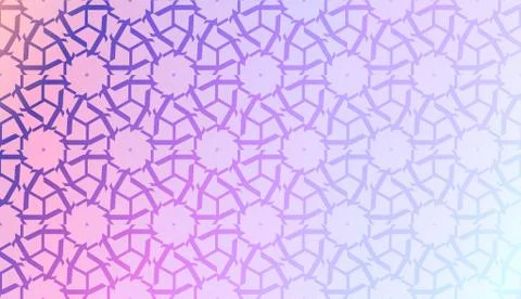 Art deco geometric pattern with Modern pastel color Gradient Design. For Gree Stock Illustration