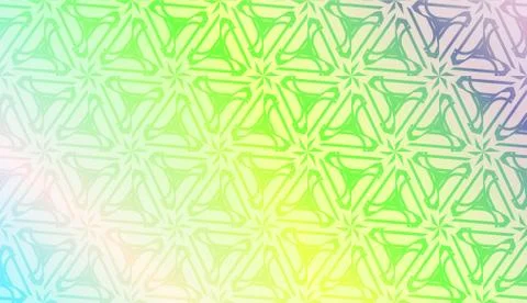 Art deco geometric pattern with Modern pastel color Gradient Design. For Gree 库存插图