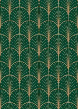 Art deco geometric seamless vector pattern. イラスト素材