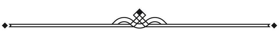 Art Deco Header, simple Stock Illustration