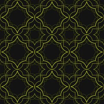 Art Deco Linear Pattern Stock Illustration