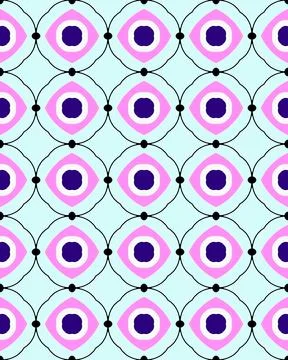 Art Deco Pattern Of Geometric Elements abstract seamless patterns with unique co Stock Illustration