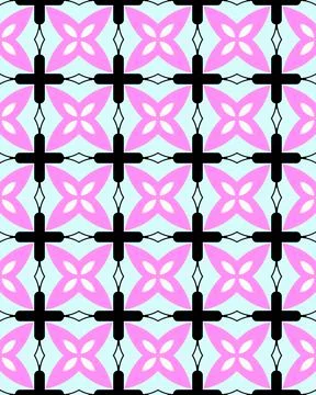 Art Deco Pattern Of Geometric Elements abstract seamless patterns with unique co Stock Illustration