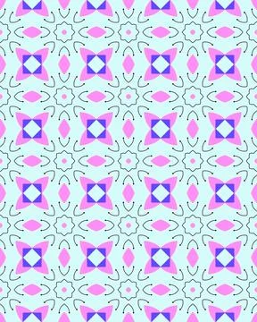 Art Deco Pattern Of Geometric Elements abstract seamless patterns with unique co Stock Illustration