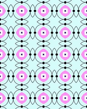 Art Deco Pattern Of Geometric Elements abstract seamless patterns with unique co Stock Illustration