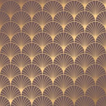 Art Deco Pattern Stock Illustration