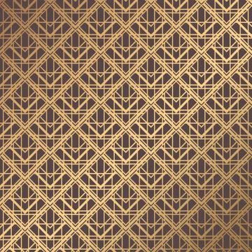 Art Deco Pattern Stock Illustration