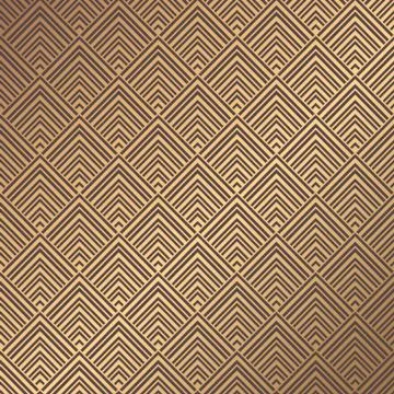 Art Deco Pattern Stock Illustration