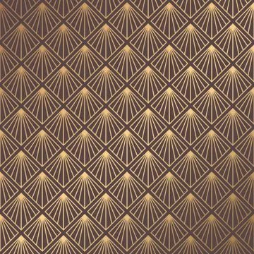 Art Deco Pattern Stock Illustration