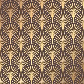 Art Deco Pattern Stock Illustration