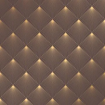 Art Deco Pattern Stock Illustration