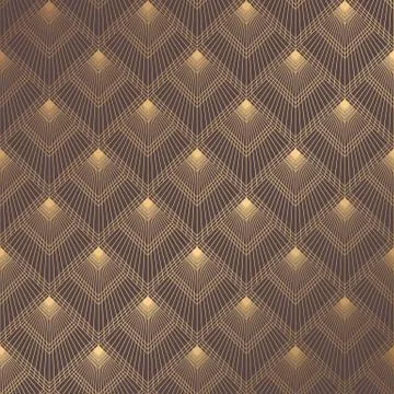 Art Deco Pattern Stock Illustration