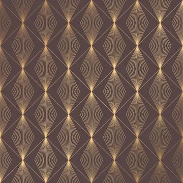 Art Deco Pattern Stock Illustration