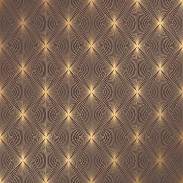 Art Deco Pattern Stock Illustration