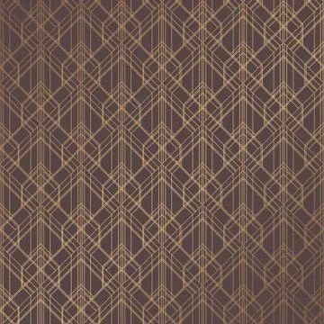 Art Deco Pattern Stock Illustration
