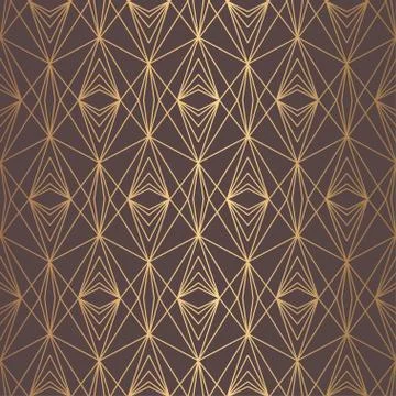 Art Deco Pattern Stock Illustration