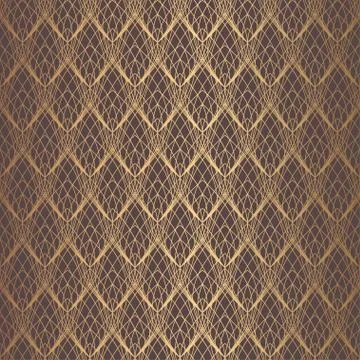 Art Deco Pattern Stock Illustration