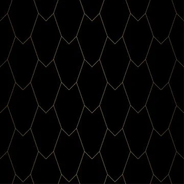 Art Deco Pattern. Seamless white and gold background Stock Illustration