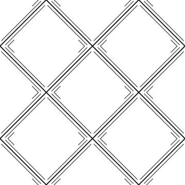 Art Deco pattern. Vector black white background. Luxury seamless ornament Stock Illustration