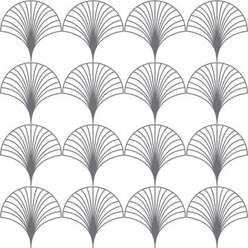 Art deco seamless pattern in arabic style, ornament elegant vector illustrati イラスト素材