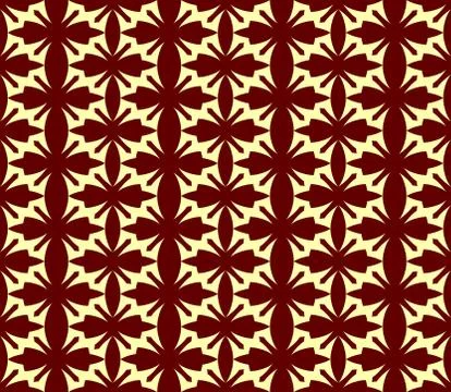 Art deco seamless pattern background, antique stylish ornament,vector repeati Stock Illustration