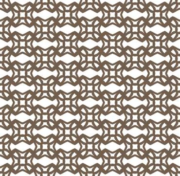 Art deco seamless pattern background, antique stylish ornament,vector repeati Stock Illustration
