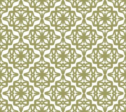 Art deco seamless pattern background, antique stylish ornament,vector repeati Illustrazione stock