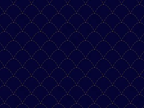 Art deco seamless pattern, dotted diagonally and dots. Gold color, solid and  Stock Illustration