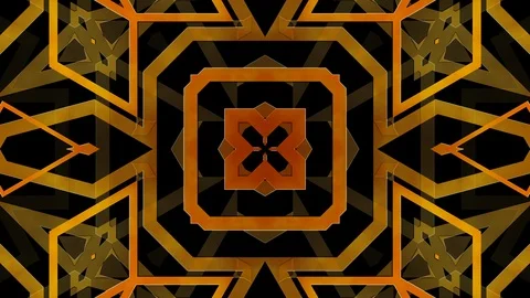 Art Deco Style Frames Moving In An Endless Loop 스톡 동영상 116722728