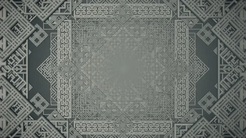 Art Deco Vintage Loop Background. Stock Footage 129259812