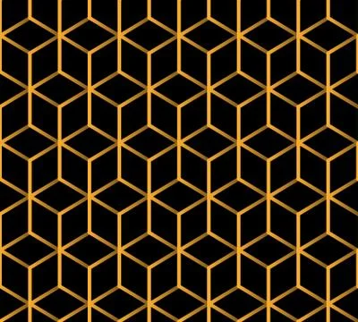 Art Deco vintage seamless pattern Stock Illustration